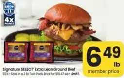 Safeway Signature SELECT Extra Lean Ground Beef offer