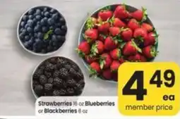 Safeway Strawberries Blueberries or Blackberries offer