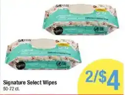 Shaw's Signature Select Wipes offer