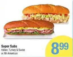 Shaw's Super Subs offer