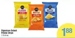 Shaw's Signature Select Potato Chips offer