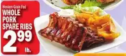 C Town Whole Pork Spare Ribs offer