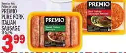 C Town Premio pure pork italian sausage offer