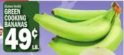 C Town Green Cooking Bananas offer