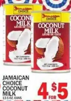 C Town Jamaican Choice Coconut Milk offer