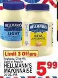 C Town Hellmann's mayonnaise offer