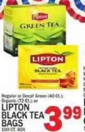 C Town Lipton green tea offer