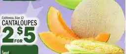 C Town California cantaloupes offer
