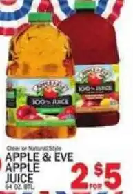 C Town Apple & Eve apple juice offer