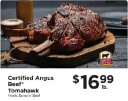 ShopRite Certified Angus Beef Tomahawk offer