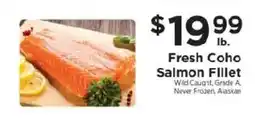 ShopRite Fresh Coho Salmon Fillet offer