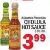 C Town Cholula hot sauce offer