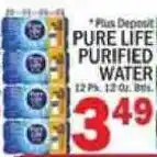 C Town Pure Life Purified Water offer