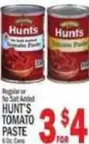 C Town Hunt's tomato paste offer