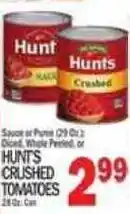 C Town Hunts Crushed Tomatoes offer