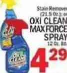 C Town Oxi Clean Max Force Spray offer