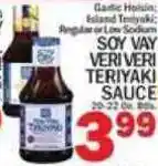 C Town Soy Vay Veri Veri Teriyaki Sauce offer