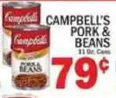 C Town Campbell's pork & beans offer