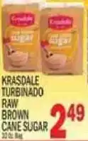 C Town Krasdale turbinado raw brown cane sugar offer
