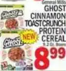C Town Ghost cinnamon toast crunch protein cereal offer