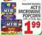 C Town Act II microwave popcorn offer