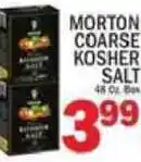 C Town Morton coarse kosher salt offer