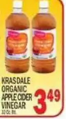 C Town Krasdale organic apple cider vinegar offer