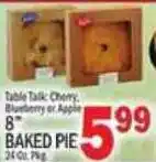 C Town 8 Baked pie offer