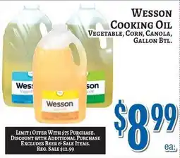 Trade Fair Supermarket Wesson cooking oil offer