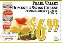 Trade Fair Supermarket Pearl Valley domestic swiss cheese offer