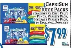 Trade Fair Supermarket CapriSun juice packs offer