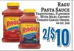 Trade Fair Supermarket Ragu pasta sauce offer