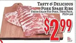 Trade Fair Supermarket Tasty & Delicious Pork Spare Ribs offer