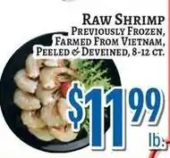 Trade Fair Supermarket Raw Shrimp offer