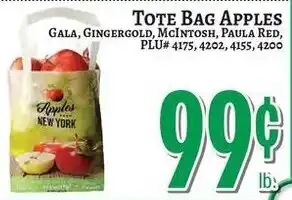 Trade Fair Supermarket Tote Bag Apples offer