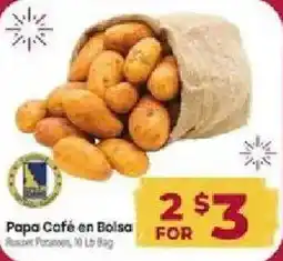Cardenas Papa Café en Bolsa Russet Potatoes offer