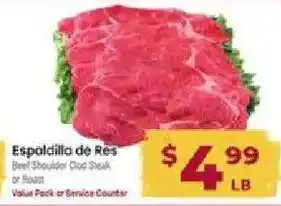 Cardenas Espaldilla de Res offer
