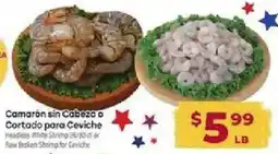 Cardenas Camarón sin Cabeza o Cortado para Ceviche offer