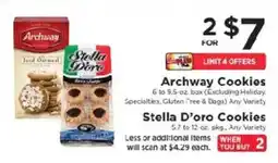 ShopRite Archway Cookies offer
