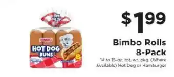 ShopRite Bimbo Rolls offer