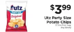 ShopRite Utz Party Size Potato Chips offer