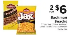 ShopRite Bachman Snacks offer