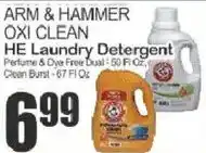 Food Universe Arm & Hammer Oxi Clean HE Laundry Detergent offer