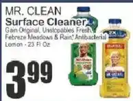 Food Universe Mr. Clean surface cleaner offer