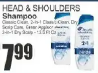 Head & Shoulders shampoo