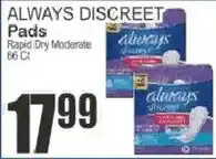Food Universe Always pads rapid dry moderate offer