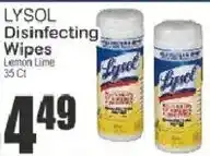 Food Universe Lysol disinfecting wipes offer