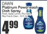 Food Universe Dawn platinum powerwash dish spray offer