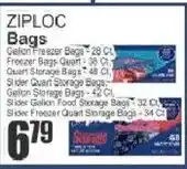 Food Universe Ziploc bags offer