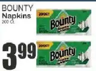 Food Universe Bounty Napkins offer